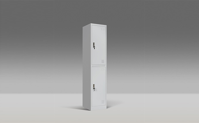 Single two door locker 